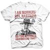 Full Metal Jacket Licenza Ufficiale Sgt. Hartman Maglietta da Uomo (Bianca), Medium
