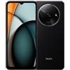 XIAOMI Redmi A3 Smartphone, 128 GB ROM 4 GB RAM, Android 14, 5000 mAh, 90 Hz, 1080P, display AMOLED, metodi di sblocco per viso e impronte digitali, processore Octa-core nero
