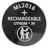 Girafus 30 mAh!! ML2016 3 V batteria ricaricabile a bottone