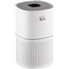 HOMCOM Purificatore d'aria con 4 Velocità, Lonizzatore e Modalità Silenziosa, 22x22x36 cm, Bianco | Aosom Italy