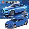 Airfix Quickbuild Kit modello auto, J6054 Audi TT Coupé blu Kit di costruzione per bambini dai 6 anni in su, giocattoli da costruzione, modellismo senza colla, Set di artigianato in plastica