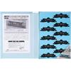 Micro Ace (Micro Ace) MicroAce A2079 N Gauge Hoki 10000 Pacific Cement Coal Freight Car Set di 10 auto