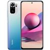XIAOMI Redmi Note 10S Smartphone RAM 6 GB ROM 128 GB 6.43 '' AMOLED DotDisplay 64MP Fotocamera 5000mAh (tipico) Batteria Blu [Versione globale]