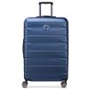DELSEY PARIS - AIR ARMOUR - Valigia Rigida Grande Estensibile - 77x51x33 cm - 112 L - L - Blu Notte