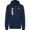 Equitatus1991 Felpa Equitazione Uomo con Zip Nbha Navy