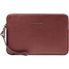 Piquadro Pochette Uomo In Pelle Con Cerniera