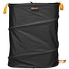 Fiskars Grande sacco da giardino PopUp con maniglie, Pieghevole per risparmiare spazio, Capacità: 219 L, Altezza: 70 cm, Larghezza: 56 cm, Nero/Arancione, Ergo, 1028373
