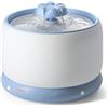 WOPET Fontana d'acqua wireless per gatti, 3 l, W03, elegante fontana in ceramica per animali domestici, 5000 mAh, erogatore di acqua per gatti e cani, ultra silenziosa, facile da pulire e assemblare