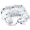 Chicco - Boppy Deluxe Cuscino Allattamento, Fish Fun