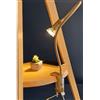Illuminando FRIDA LAMPADA DA TAVOLO CON MORSETTO IN METALLO BRUNITO CON BRACCIO FLESSIBILE E LAMPADINA GU10 LED 5,5W INCLUSA