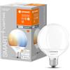 LEDVANCE Lampada Smart LED con Wifi, base E27, dimmerabile, colore della luce variabile (2700-6500K), forma a globo, opaco, controllabile con Alexa, Google e App, 1 confezione