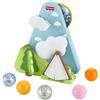 Fisher-Price - Montagna di Palline, Set a Tema Amici della Foresta con 5 Palline Colorate e a Forma di Animali, Flipper a Forma di Albero e Anello con Il Meteo, 9+ Mesi, JLB88