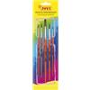 Jovi 8185 Confezione di 5 pennelli, in Pelo di Pony, Misure: 0, 4, 6, 8, 12