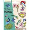 My Mandarine Avenue Mandarine CC055C - Un sacchetto Tattoo' Mania che include 1 foglio di tatuaggi 12,8X9 cm, Uccelli