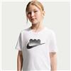 LEGO Maglietta Collezione Nike x LEGO per bambini grandi - Bianca