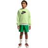 LEGO Felpa con cappuccio Collezione Nike x LEGO per bambini grandi - Verde Lime