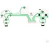 Fxzqgnh 2 Pezzi Pellicola Conduttiva Tastiera Flat Flex Ribbon Cable Scheda Circuito Materiale Plastica Ricambio Semplice Adatto per Controller PS4 Handset