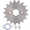 KIMISS Pignone Anteriore per Moto 420-17T,Pignone del Contatore Anteriore 420 17T 0,8 Pollici per ATV Cinesi 110 125 150 Pit Bike
