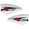 R-Tech RACETECH - Paire de Protèges-Mains Vertigo - Fixation Unique au Guidon pour Montage Facile et Rapide Guidon 22 à 26,8mm - Couleur Blanc