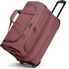 REDOLZ Duffle Essentials Wheeled Duffle Exp. M Rose