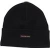 Calvin Klein Jeans Donna INST PATCH BEANIE K60K612322, Black (Black/Dusty Rose), OS