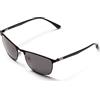 Ray-Ban Occhiali da sole RB3686 186/K8 Unisex colore Nero lente grigio taglia 57 mm