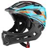 Generisch Casco di protezione per bambini, leggero, casco integrale, per tutti i bambini, per arrampicata e scooter, ciclismo, sci, skateboard, pattinaggio in linea