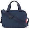reisenthel Coolerbag to-go ZK4129 Twist Navy, in tessuto di poliestere riciclato di alta qualità, impermeabile, larghezza 23,5 x altezza 16 x profondità 12 cm
