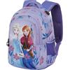 Frozen Disney Frozen - Zaino scuola elementare, 3 scomparti, spallacci imbottiti