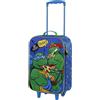 Tartarughe Ninja - Trolley valigia semirigida 3D da Viaggio e Tempo Libero, 2 Ruote, 26L, 52cm