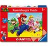 Super Mario Bros Ravensburger Super Mario - Puzzle Giant Floor 24 pezzi