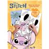 Stitch Disney Stitch e Angel - Libro da colorare con adesivi