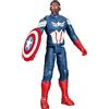 Avengers Captain America Brave New World - Personaggio 30cm Titan Hero Captain America
