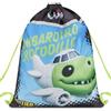 Brainrot Seven Brainrot Bombardiro Crocodillo - Sacca a zaino per la scuola o il tempo libero, 37x47cm