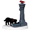 LEMAX CANE CHE BEVE ALLA FONTANA - WATER FOUNTAIN COD 04231 VILLAGE PRESEPE