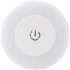 SENZZ Luci Disco LED, Luce LED Pressione, Luce Notturna con Rubinetto Multifunzionale, Luce Notturna Ricaricabile 400mAh - Luce Notturna Rotonda Decorativa per Montaggio Parete sul Comodino per l'al