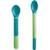 MAM Set da due cucchiai heat sensitive & cover, neutro - MAM