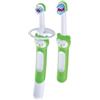 MAM Learn to Brush (Set da 2), Neonato accessori utili per i primi dentini, Giallo, 5+ mesi