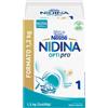 Nestle Nidina Optipro 1 dalla nascita latte in polvere - 1.2 kg (2x600g) -Nestlé
