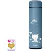 Nuvita Borraccia Termica 500ml con termometro LED 4455 col. Powder Blue - Nuvita