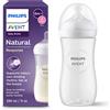 Avent Biberon Natural Response 330 ml, con tettarella flusso 4 (veloce). Età consigliata: 6m+. Biberon 1 pz: SCY906/01 - Philips Avent