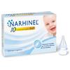 Narhinel 10 Ricambi per Aspiratore Nasale per Neonati e Bambini con Filtro Assorbente per Trattenere il Muco, Usa e Getta, Soft