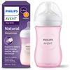 Avent Biberon Natural Response rosa 260 ml, con tettarella flusso 3 (medio). Età consigliata: 3-6m. Biberon 1 pz: SCY903/11 - Philips Avent