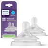 Avent Tettarella Natural Response flusso 1 (extra-lento). Età consigliata: dalla nascita. 2pz SCY961/02 tettraelle per biberon - Philips Avent