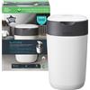 Sangenic Tommee Tippee Twist and Click Cestino per pannolini avanzato Bianco
