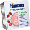Humana Merenda al latte fragola 4x100g - humana