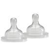 Neo Baby Tettarella collo largo silicone flusso pappa 2 pz