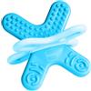 MAM Bite & Relax Fase 2 Mini Dentaruolo, Massaggia gengive neonati 4+ mesi, Con sterilizzatore portatile per microonde, Azzurro