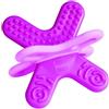 MAM Bite & Relax Fase 2 Mini Dentaruolo, Massaggia gengive neonati 4+ mesi, Con sterilizzatore portatile per microonde, Rosa