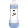 MAM Biberon Easy Start 320 ml, Biberon anticolica per allattamento misto, Riduce le bolle d'aria e il rischio di coliche, Azzurro, 4+ mesi